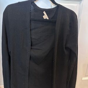 Michael Kors Elegant Black Cardigan